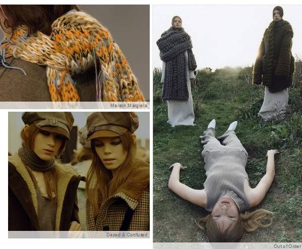 时装趋势 - 女装新兴趋势：手织冬季